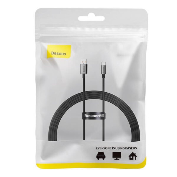 Kabelis USB į USB-C Baseus Superior 100W 1,5 m (juodas) - Image 8
