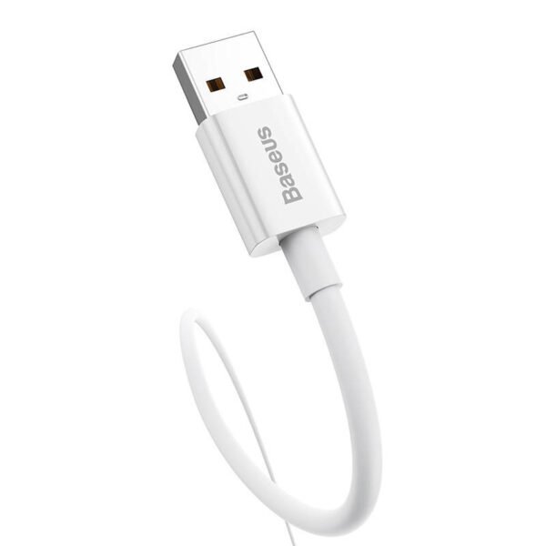 Kabelis USB do USB-C Baseus Superior 100W 1,5 m (baltas) - Image 4