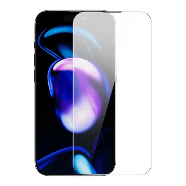 Apsauginis stiklas Baseus Corning, skirtas iPhone 14 Pro su įmontuotu dulkių filtru - Image 2
