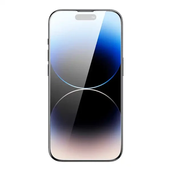 Grūdintas stiklas Baseus Corning, skirtas iPhone 14 Pro su įmontuotu dulkių filtru - Image 3