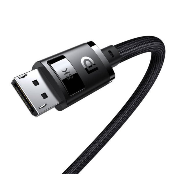 DP 8K į DP 8K kabelis Baseus High Definition 1.5m (juodas) - Image 3
