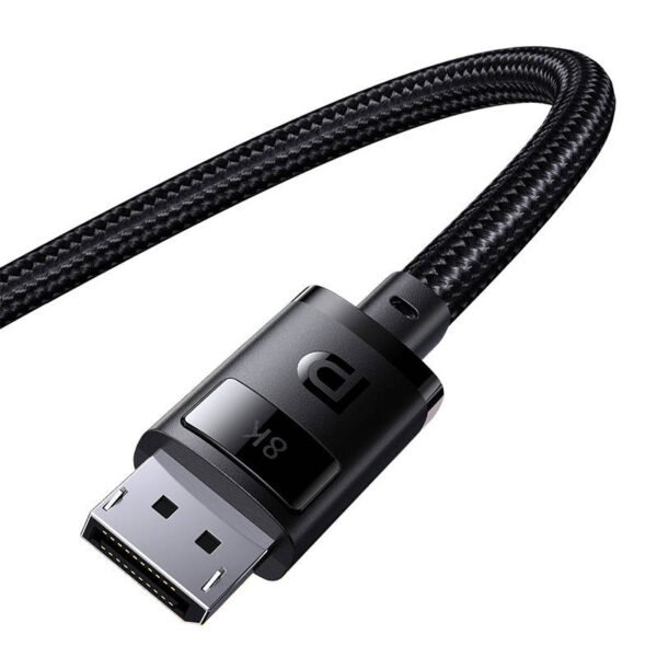DP 8K į DP 8K kabelis Baseus High Definition 1.5m (juodas) - Image 7