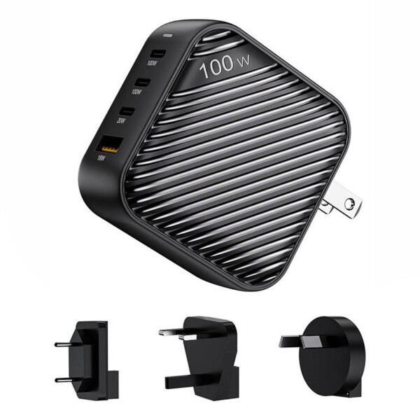 INVZI GanHub 3x USB-C + USB wall charger
