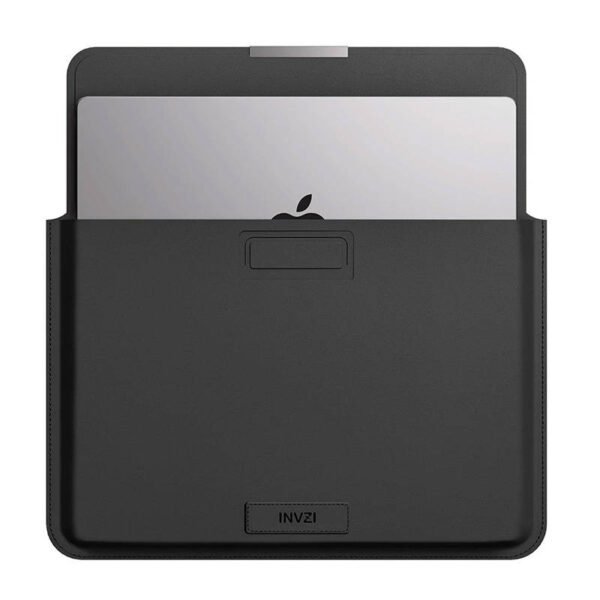 INVZI odinis dėklas / apsauga su stovėjimo funkcija MacBook Pro/Air 15"/16" (juodas) - Image 2