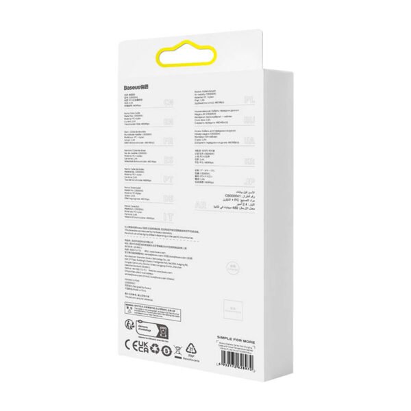 Greitojo įkrovimo laidas Baseus Explorer USB-Lightning 2,4A 1M (mėlynas) - Image 10