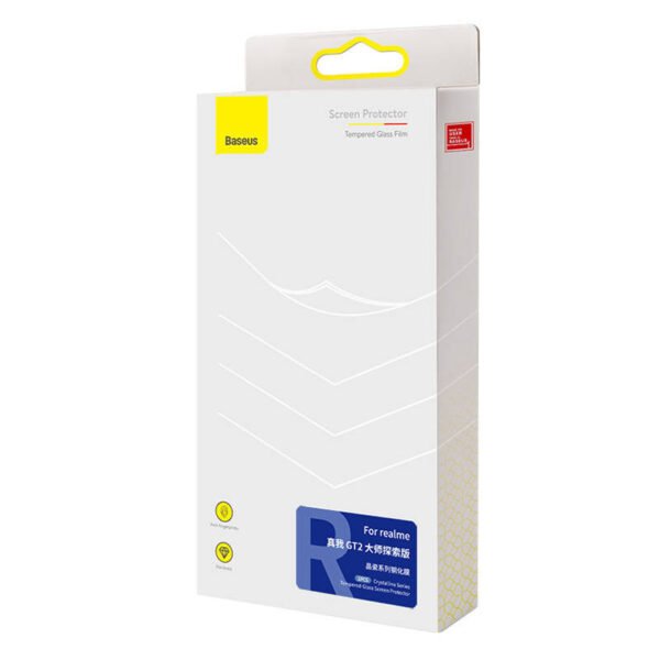 Grūdinto stiklo ekrano apsauga Baseus, skirta realme GT2 Master Explorer Edition - Image 3