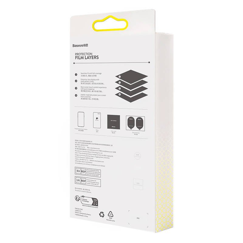 Apsauginis grūdinto stiklo Baseus ekrano skydelis Samsung S23+ - Image 4