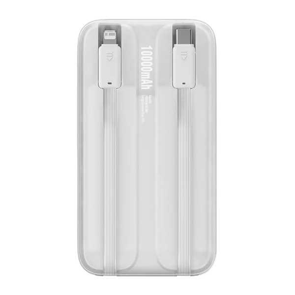 Išorinė baterija Baseus Comet 10000 mAh, 22.5 W (baltas) - Image 3