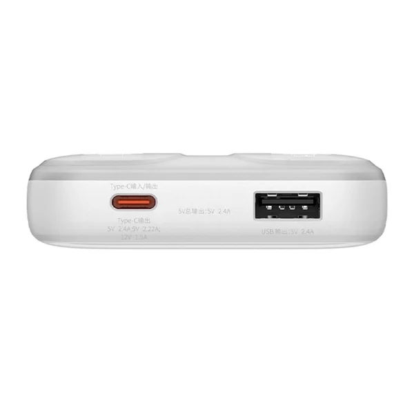 Išorinė baterija Baseus Comet 10000 mAh, 22.5 W (baltas) - Image 6