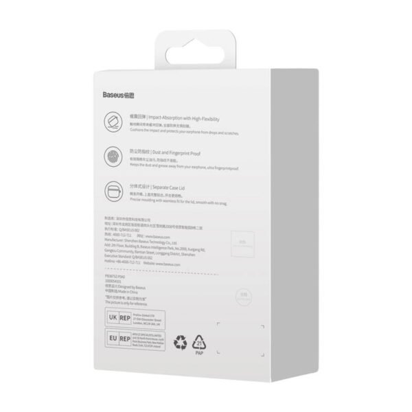Skaidrus dėklas Baseus Crystal, skirtas AirPods Pro 2 - Image 7