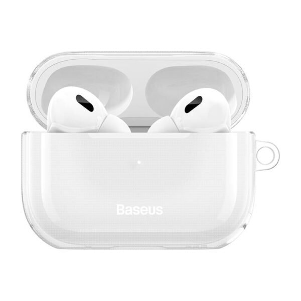 Skaidrus dėklas Baseus Crystal, skirtas AirPods Pro 2 - Image 3