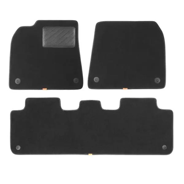 6 dalių grindų kilimėlių rinkinys Tesla Baseus T-Space Series (juodas) - Image 3