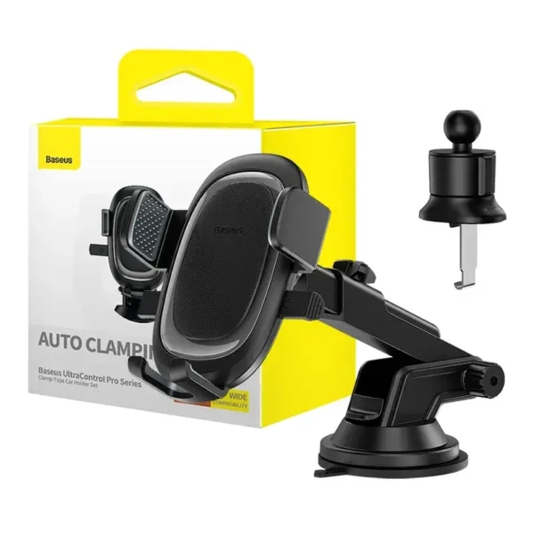 Automobilio telefono laikiklis Baseus UltraControl (juodas) - Image 9