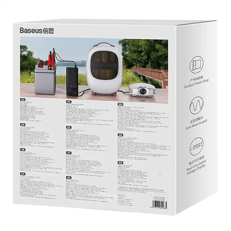 Power inverter Baseus 300W (24V CN/EU) (juodas) - Image 9