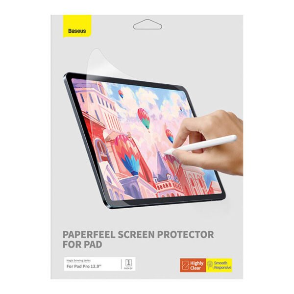 Baseus Paperfeel plėvelė Pad Pro (2018/2020/2021/2022) 12,9″, skaidri - Image 5