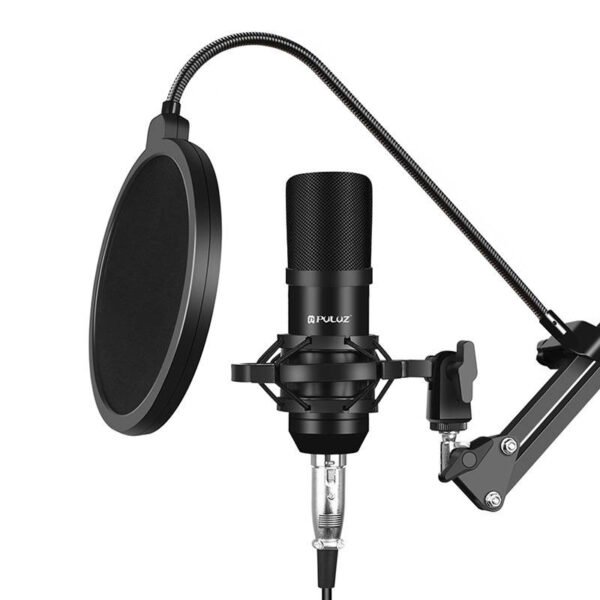 Kondensatorinis mikrofonas Puluz PU612B Studio Broadcast - Image 2