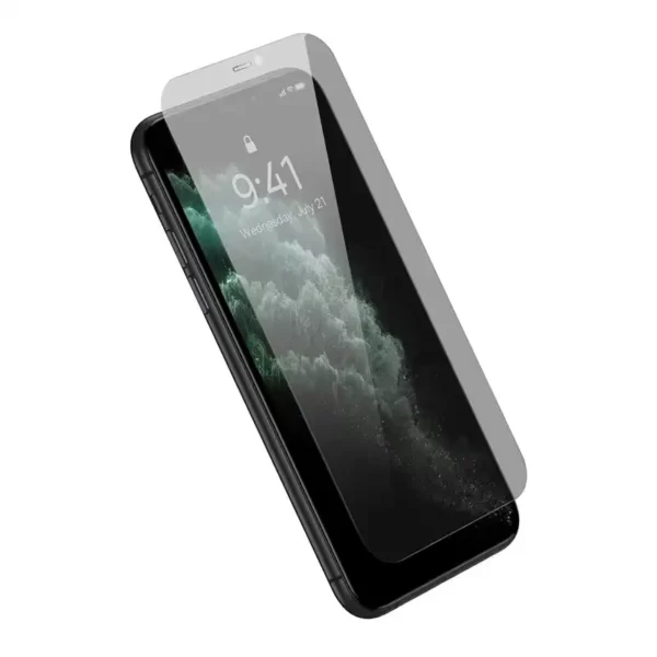 Baseus Crystal privatumo apsaugos grūdintas 0,3 mm stiklas, skirtas iPhone X/XS - Image 6