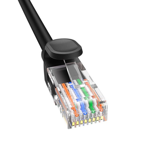 Baseus Ethernet CAT5, 0,5m tinklo kabelis (juodas) - Image 4