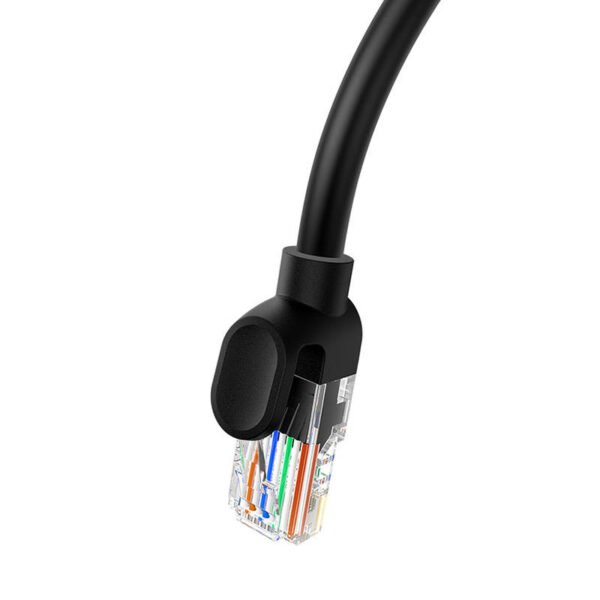 Baseus Ethernet CAT5, 2m tinklo kabelis (juodas) - Image 6
