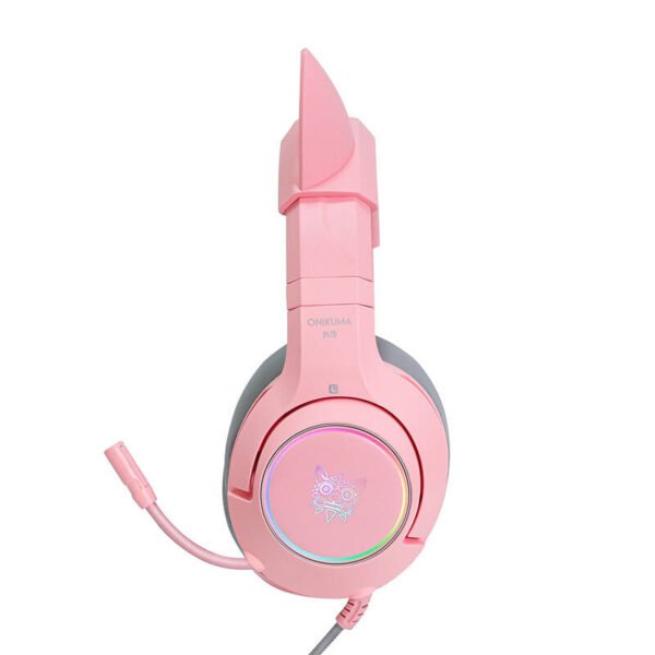 Žaidimų ausinės ONIKUMA K9 Pink - Image 4