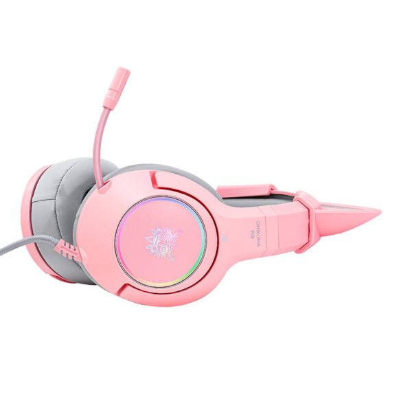 Žaidimų ausinės ONIKUMA K9 Pink - Image 5