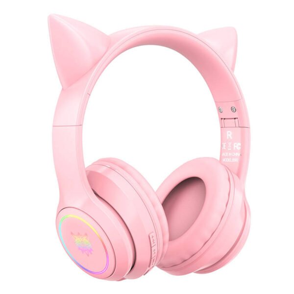 Žaidimų ausinės ONIKUMA B90 Pink - Image 2