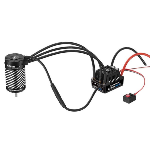 Reguliatorius Hobbywing EzRun MAX8 150A V3 T-plug su programavimo kortele - Image 2
