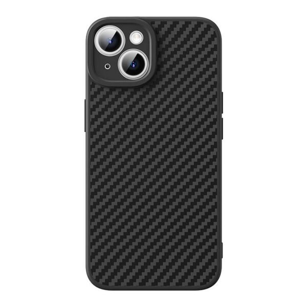 Dėklas Baseus iš sintetinio pluošto iPhone 15 Plus + grūdintas stiklas - Image 2