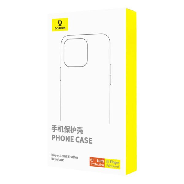 Dėklas Baseus iš sintetinio pluošto iPhone 15 Plus + grūdintas stiklas - Image 5