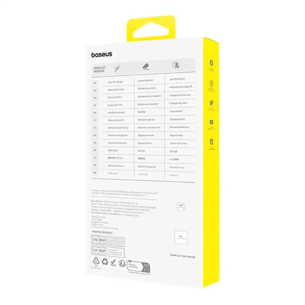Diamond Tempered Glass Baseus 0,3 mm, skirtas iPhone 15Plus - Image 5