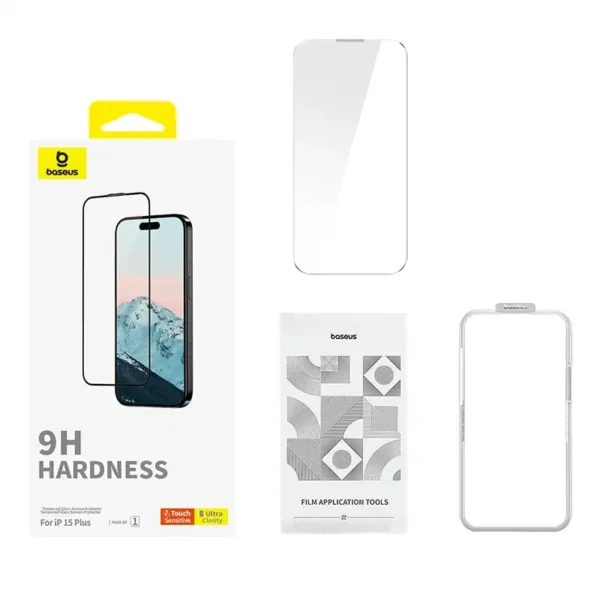 Diamond Tempered Glass Baseus 0,3 mm, skirtas iPhone 15Plus - Image 3