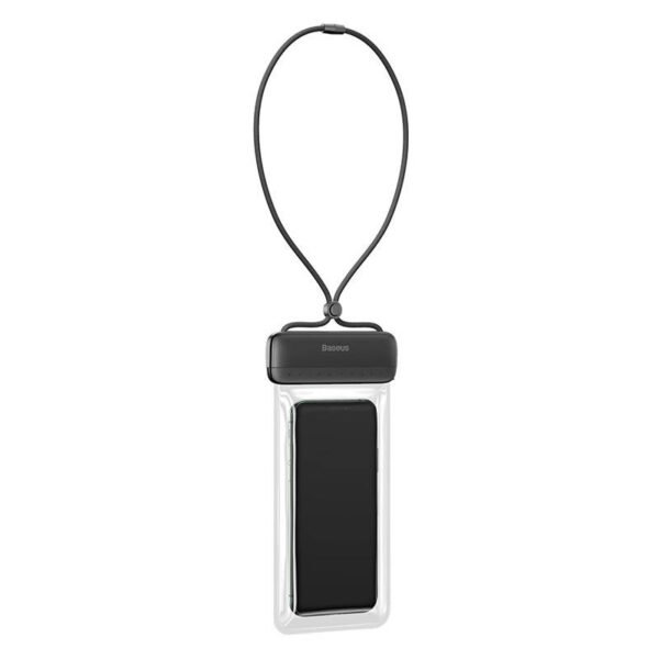 Vandeniui atsparus telefono dėklas Baseus AquaGlide (juodas) - Image 3