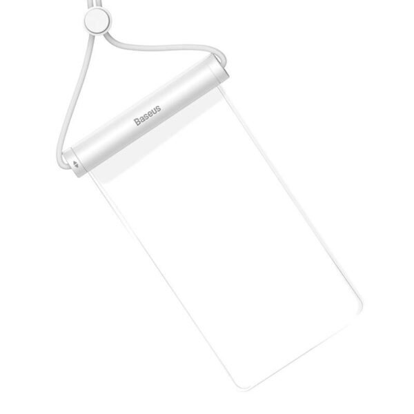 Neperšlampamas telefono dėklas Baseus AquaGlide su cilindriniu slydimo užraktu (baltas) - Image 10