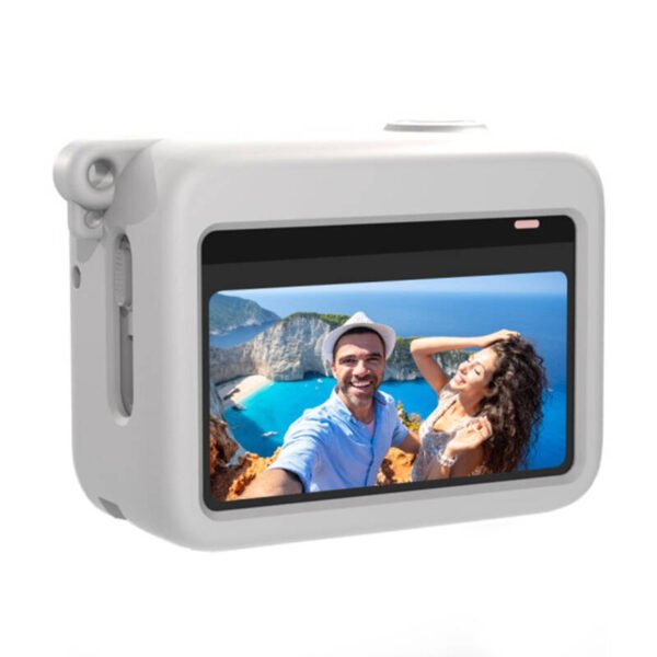 PULUZ silikoninis dėklas su kameros įkrovimo funkcija Insta360 GO 3/GO 3S (balta) - Image 2