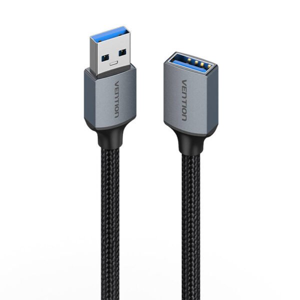 Kabelis USB 3.0 male į female Vention CBLHH 2m (juodas) - Image 2