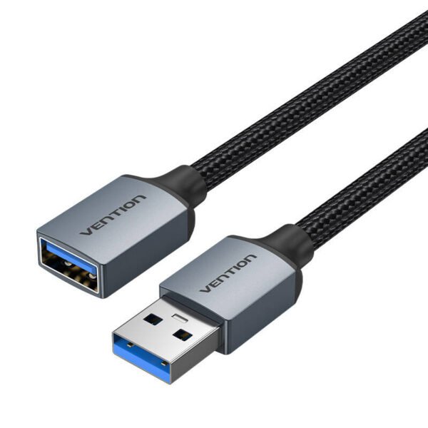 Kabelis USB 3.0 male į female Vention CBLHH 2m (juodas) - Image 4