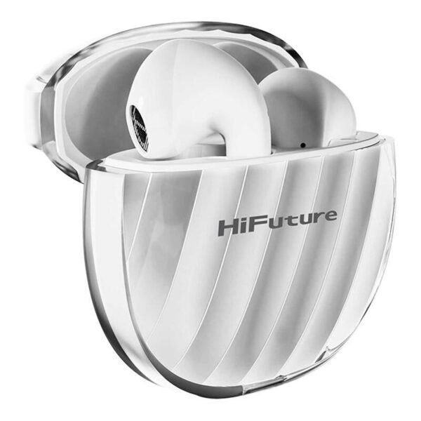 WS EarBuds HiFuture FlyBuds 3 (baltos spalvos) - Image 3