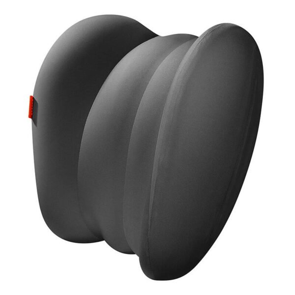 Šilkinė automobilio juosmens atramos pagalvė Baseus ComfortRide Series (juoda) - Image 4