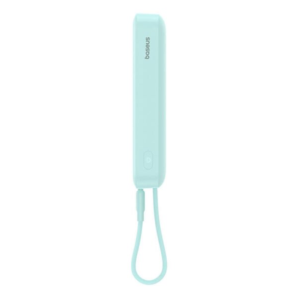 Išorinė baterija Baseus Magnetic Mini 10000 mAh, USB-C 30W MagSafe (mėlyna) - Image 4