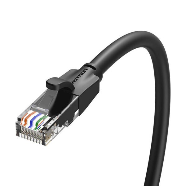 Tinklo kabelis UTP CAT6 Vention IBEBJ RJ45 Ethernet 1000Mbps 5m juodas - Image 4