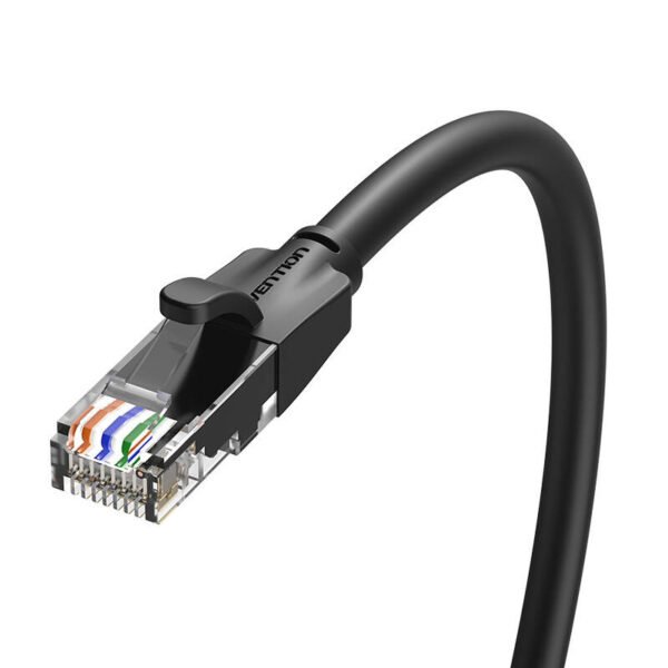 Tinklo kabelis UTP CAT6 Vention IBEBK RJ45 Ethernet 1000Mbps 8m juodas - Image 3