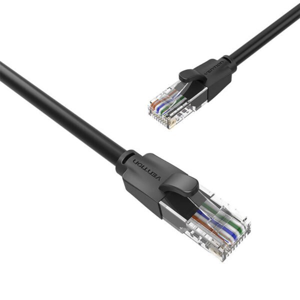 Tinklo kabelis UTP CAT6 Vention IBEBK RJ45 Ethernet 1000Mbps 8m juodas - Image 4