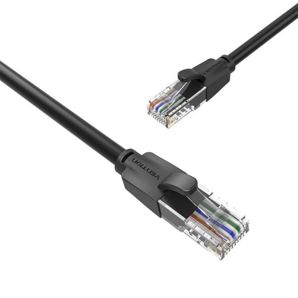 Tinklo kabelis UTP CAT6 Vention IBEBN RJ45 Ethernet 1000Mbps 15m juodas - Image 4