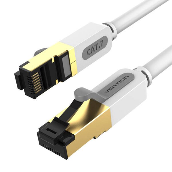 Tinklo kabelis CAT7 SFTP Vention ICDHL RJ45 Ethernet 10Gbps 10m (Pilkas) - Image 2