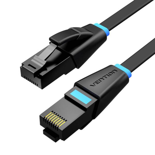Lygus tinklo kabelis CAT6 UTP Vention IBJBK RJ45 Ethernet 1000Mbps 8m (Juodas) - Image 2