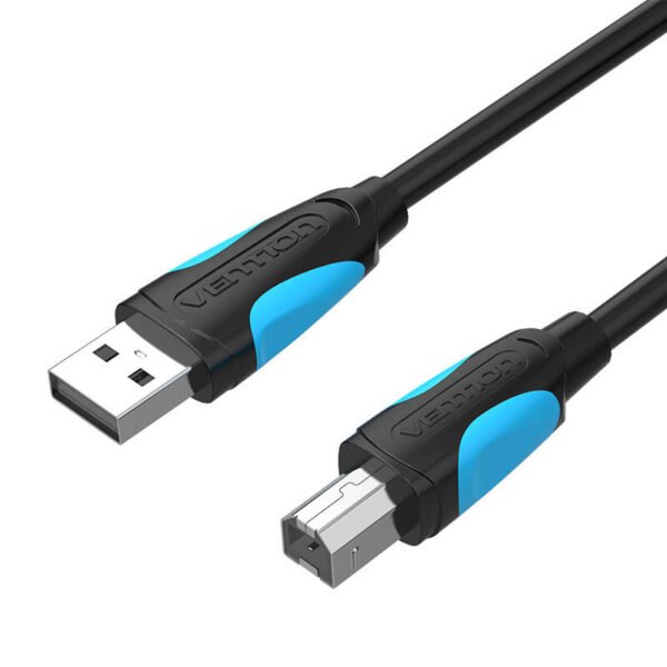 USB 2.0 A į USB-B spausdintuvo kabelis Vention VAS-A16-B100 1m (Juodas) - Image 2