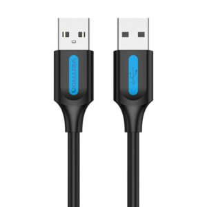 USB 2.0 cable Vention COJBH 2A 2m Black PVC