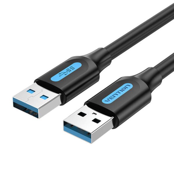 USB 3.0 kabelis Vention CONBH 2A 2m (Juodas PVC) - Image 3