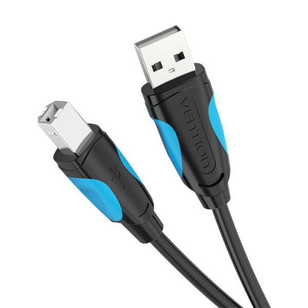 Spausdintuvo kabelis USB 2.0 A į USB-B Vention VAS-A16-B1000 10m (Juodas) - Image 2