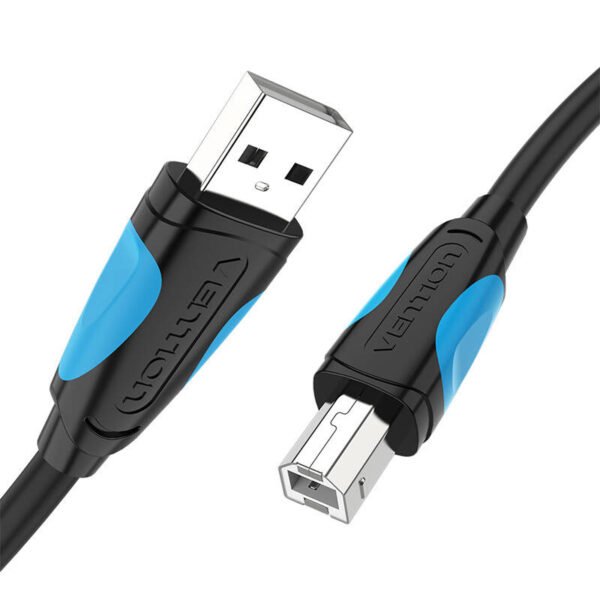 Spausdintuvo kabelis USB 2.0 A į USB-B Vention VAS-A16-B500 5m (Juodas) - Image 4